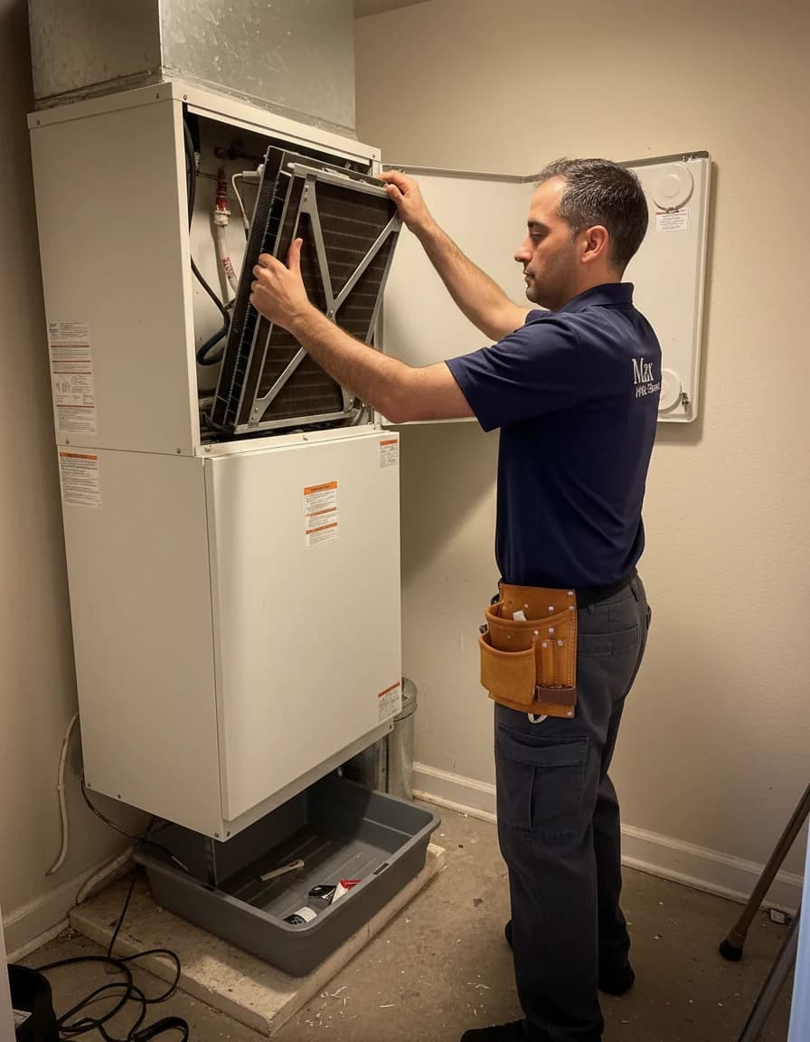Real Max HVAC repair photo