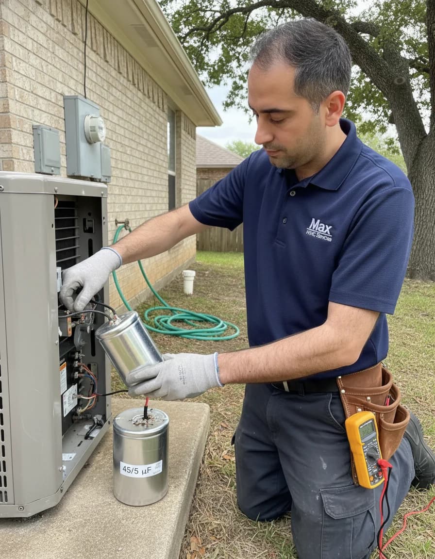Real Max HVAC repair photo