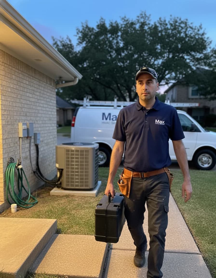 Real Max HVAC repair photo