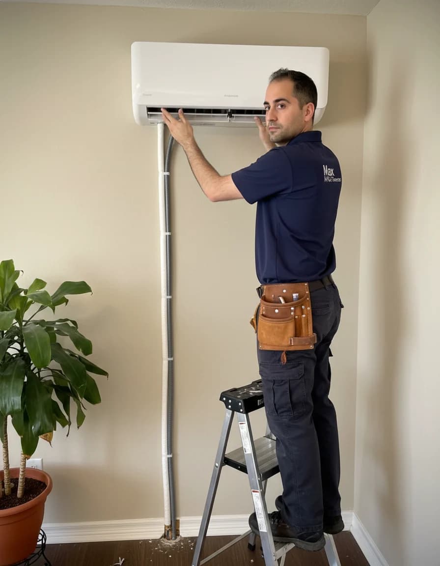 Real Max HVAC repair photo