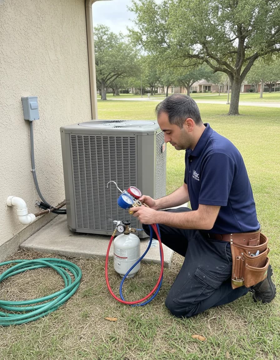 Real Max HVAC repair photo