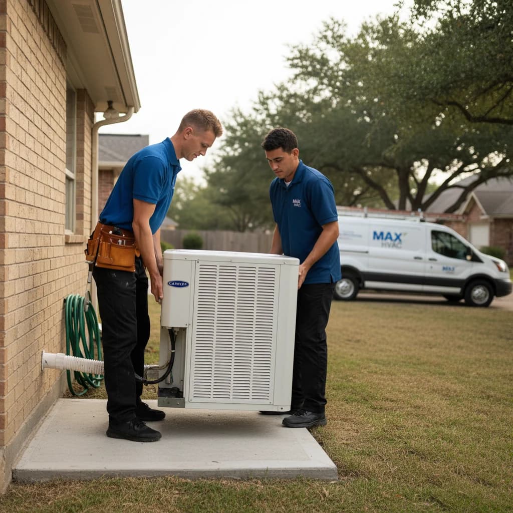 Real Max HVAC repair photo