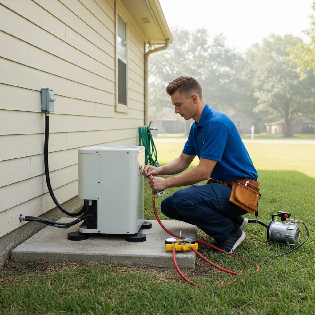 Real Max HVAC repair photo