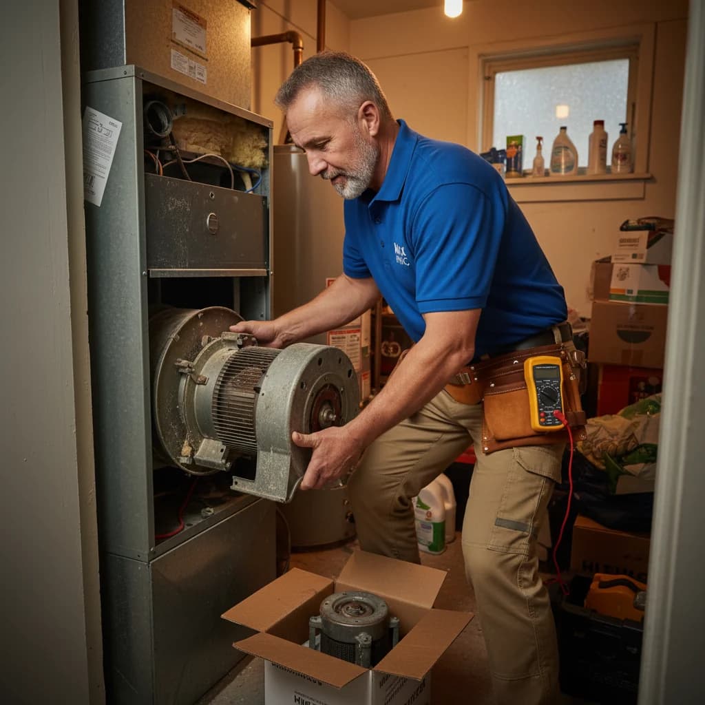 Real Max HVAC repair photo