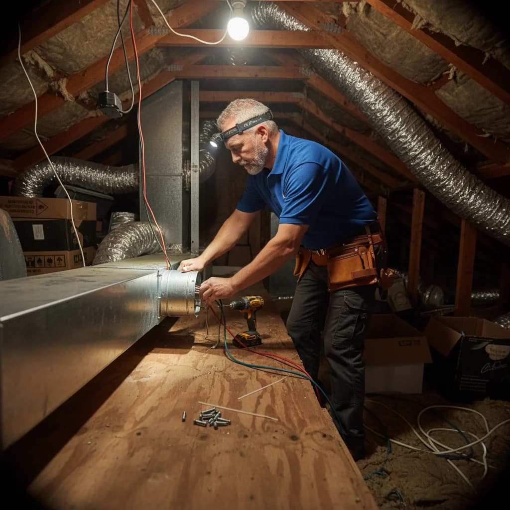 Real Max HVAC repair photo