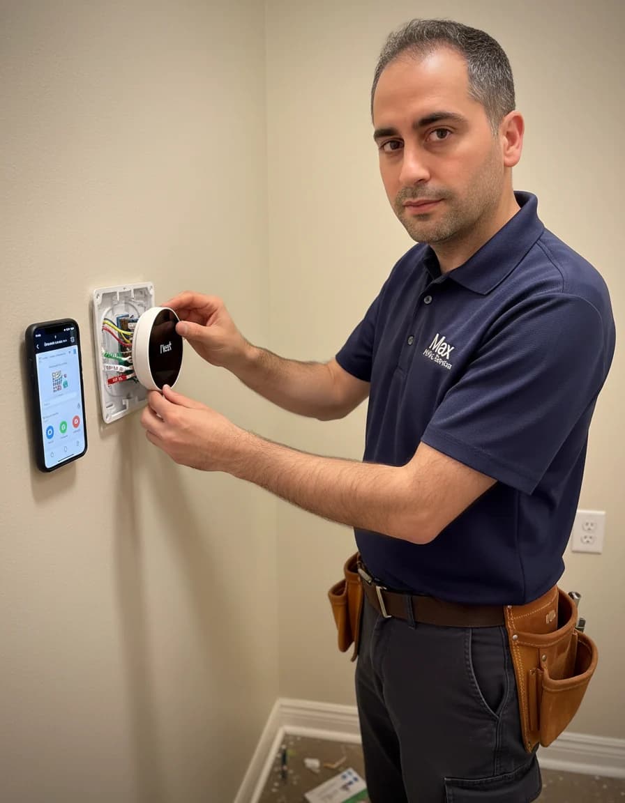 Real Max HVAC repair photo
