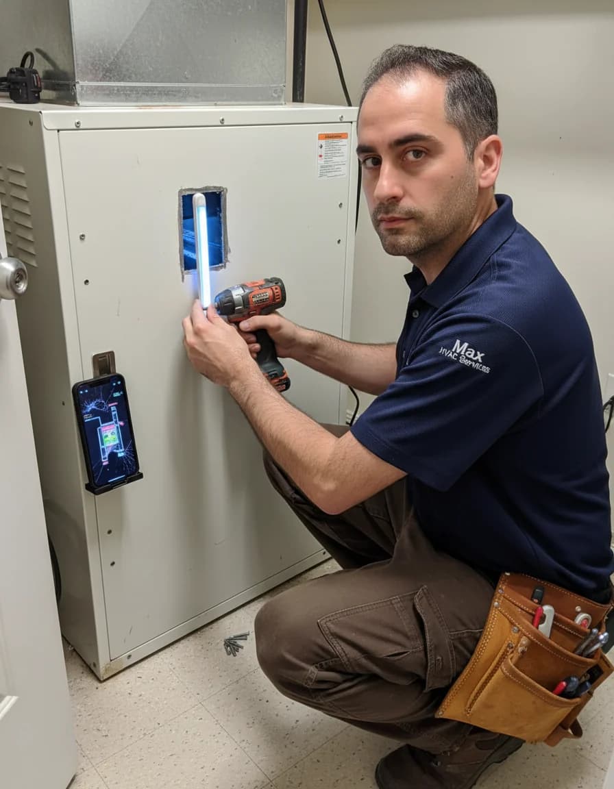 Real Max HVAC repair photo
